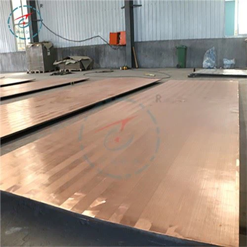 Lámina compuesta de cobre de titanio