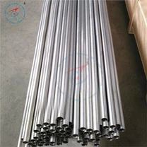 Stock de tubo de titanio